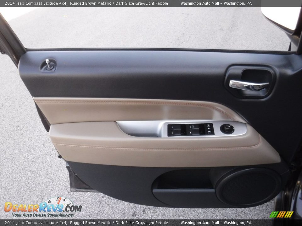 2014 Jeep Compass Latitude 4x4 Rugged Brown Metallic / Dark Slate Gray/Light Pebble Photo #13