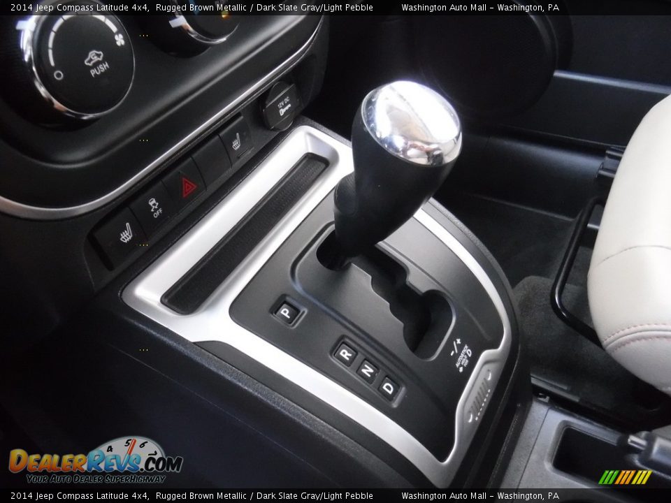 2014 Jeep Compass Latitude 4x4 Rugged Brown Metallic / Dark Slate Gray/Light Pebble Photo #16