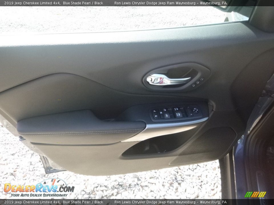 2019 Jeep Cherokee Limited 4x4 Blue Shade Pearl / Black Photo #12