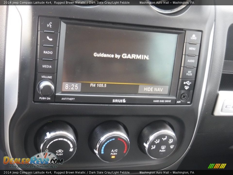 2014 Jeep Compass Latitude 4x4 Rugged Brown Metallic / Dark Slate Gray/Light Pebble Photo #19