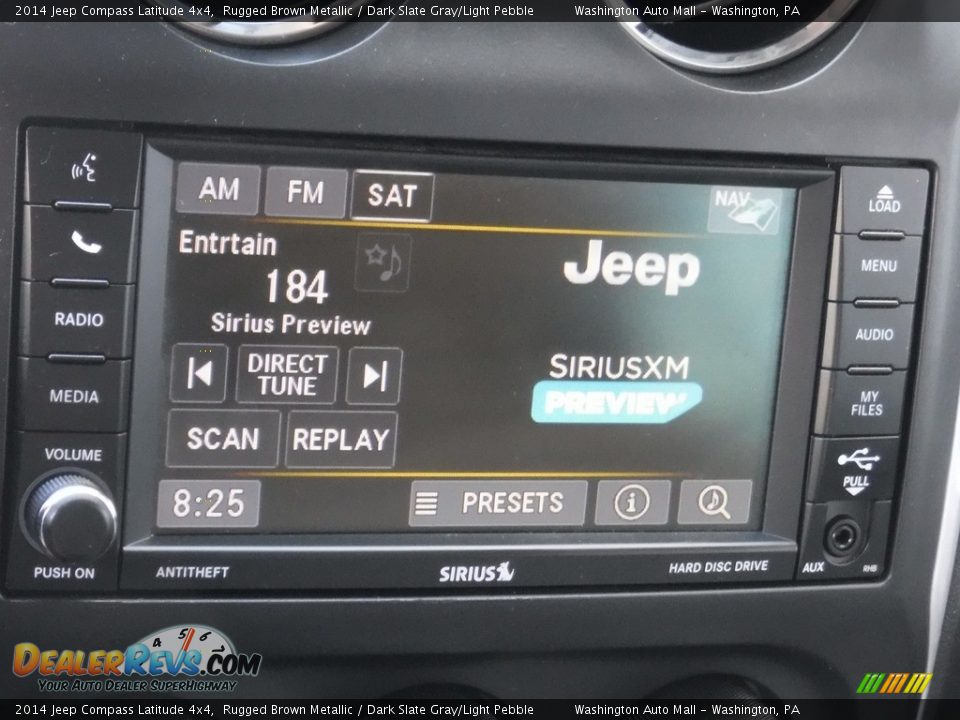 2014 Jeep Compass Latitude 4x4 Rugged Brown Metallic / Dark Slate Gray/Light Pebble Photo #20