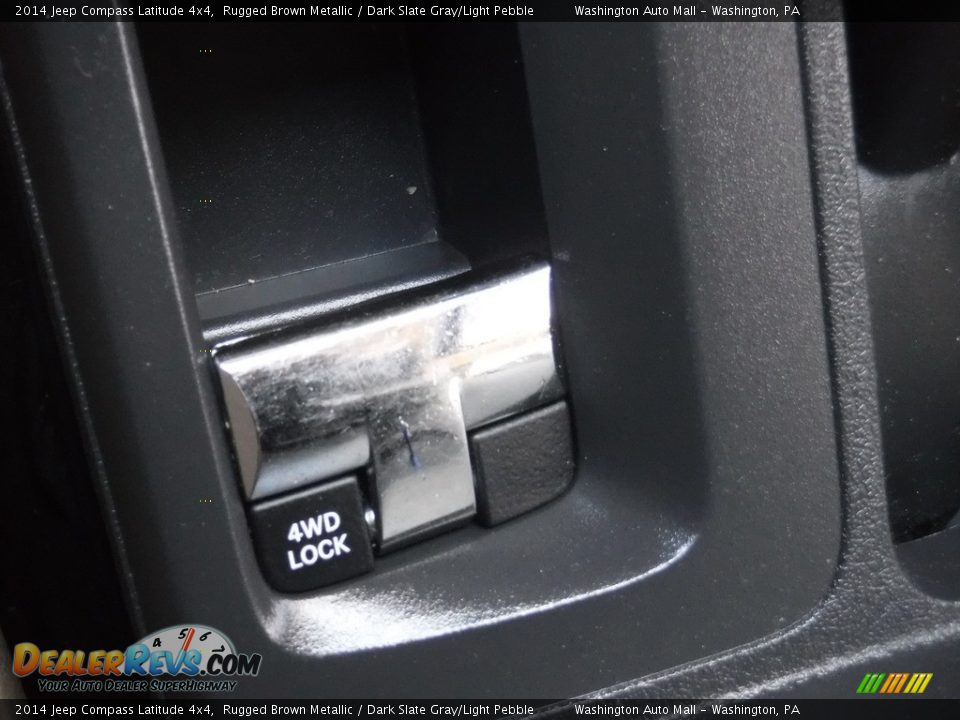2014 Jeep Compass Latitude 4x4 Rugged Brown Metallic / Dark Slate Gray/Light Pebble Photo #21