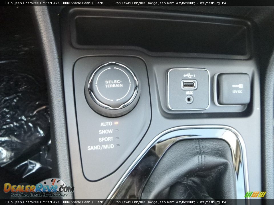 2019 Jeep Cherokee Limited 4x4 Blue Shade Pearl / Black Photo #19