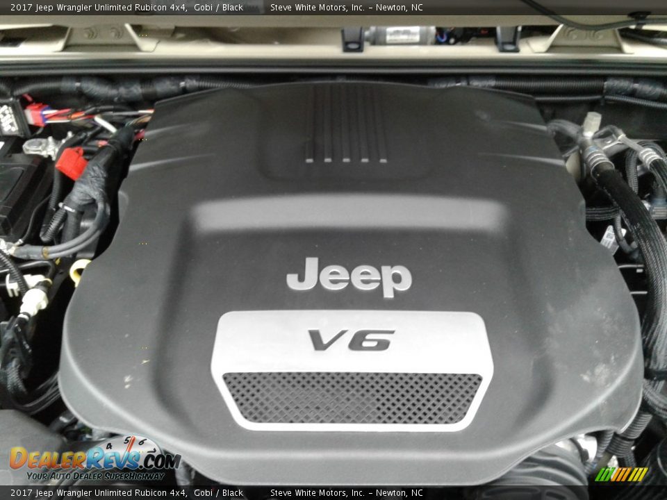 2017 Jeep Wrangler Unlimited Rubicon 4x4 Gobi / Black Photo #31