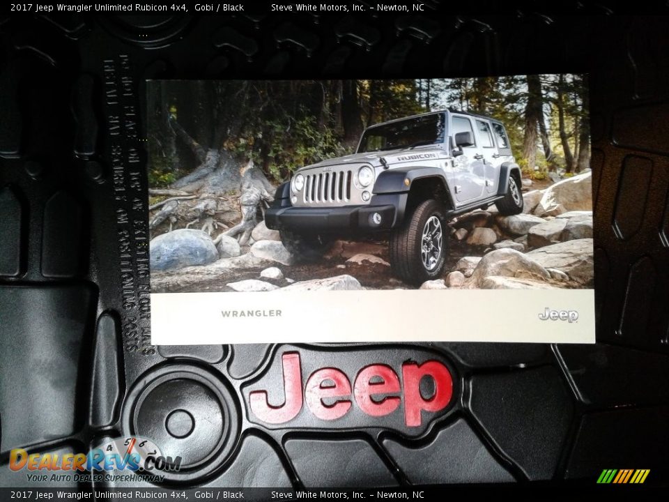 2017 Jeep Wrangler Unlimited Rubicon 4x4 Gobi / Black Photo #33
