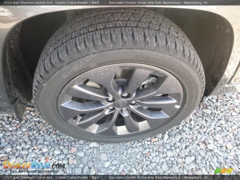 2019 Jeep Cherokee Limited 4x4 Granite Crystal Metallic / Black Photo #9
