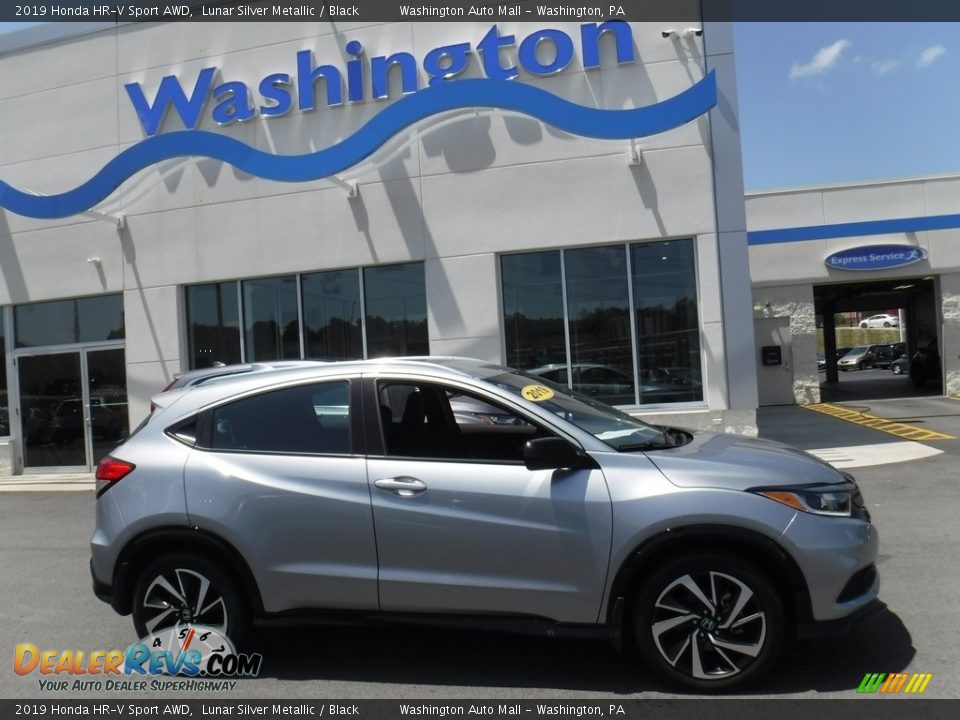 2019 Honda HR-V Sport AWD Lunar Silver Metallic / Black Photo #2