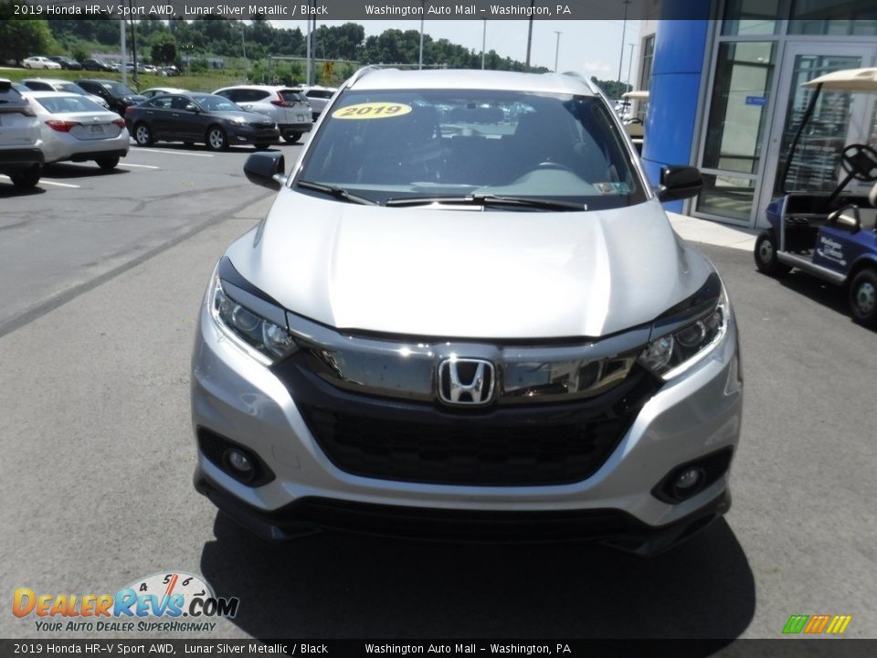 2019 Honda HR-V Sport AWD Lunar Silver Metallic / Black Photo #3
