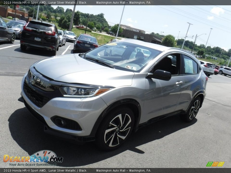 2019 Honda HR-V Sport AWD Lunar Silver Metallic / Black Photo #4