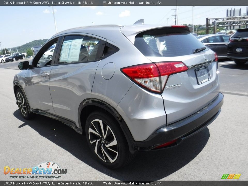 2019 Honda HR-V Sport AWD Lunar Silver Metallic / Black Photo #6
