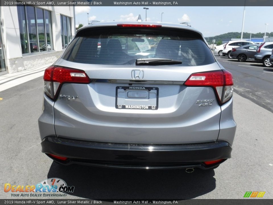 2019 Honda HR-V Sport AWD Lunar Silver Metallic / Black Photo #7