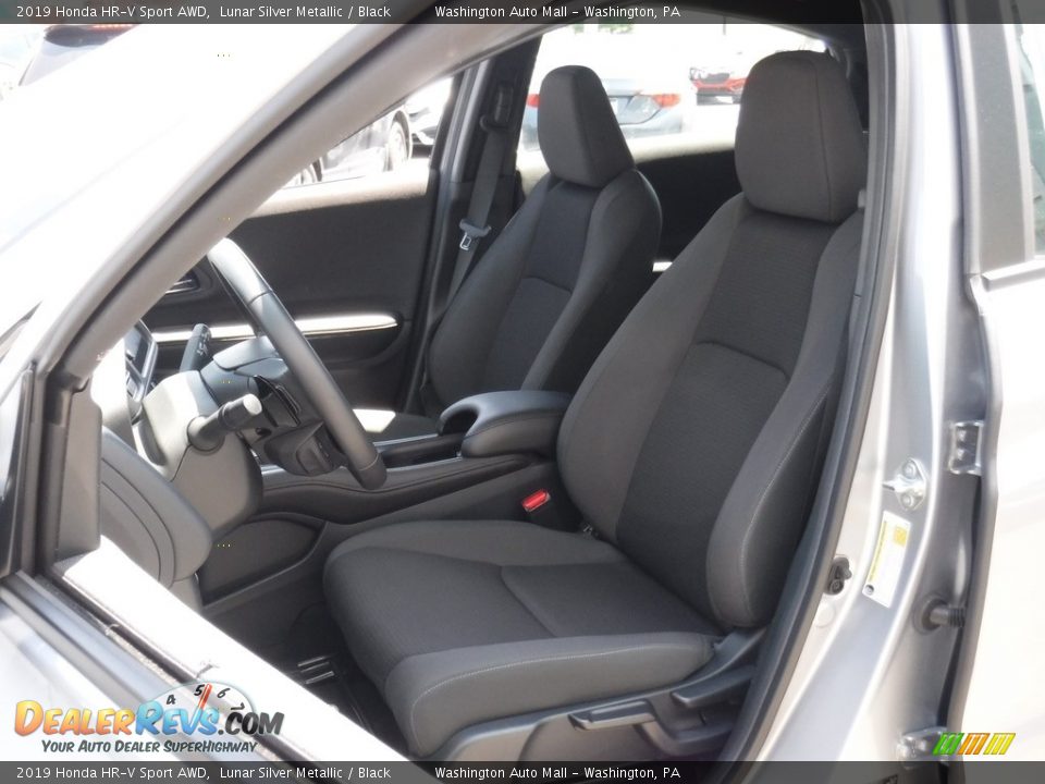 2019 Honda HR-V Sport AWD Lunar Silver Metallic / Black Photo #12