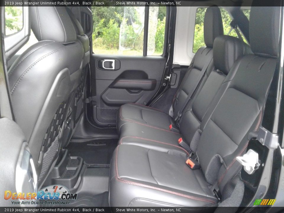 2019 Jeep Wrangler Unlimited Rubicon 4x4 Black / Black Photo #11