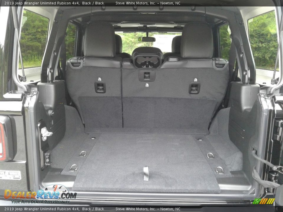 2019 Jeep Wrangler Unlimited Rubicon 4x4 Black / Black Photo #12
