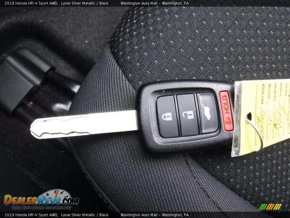 2019 Honda HR-V Sport AWD Lunar Silver Metallic / Black Photo #23