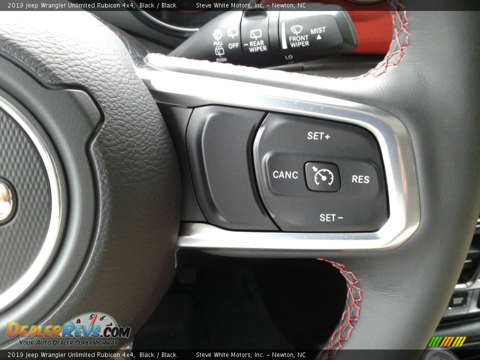 2019 Jeep Wrangler Unlimited Rubicon 4x4 Black / Black Photo #18