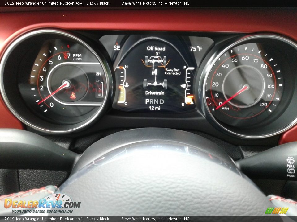 2019 Jeep Wrangler Unlimited Rubicon 4x4 Black / Black Photo #19