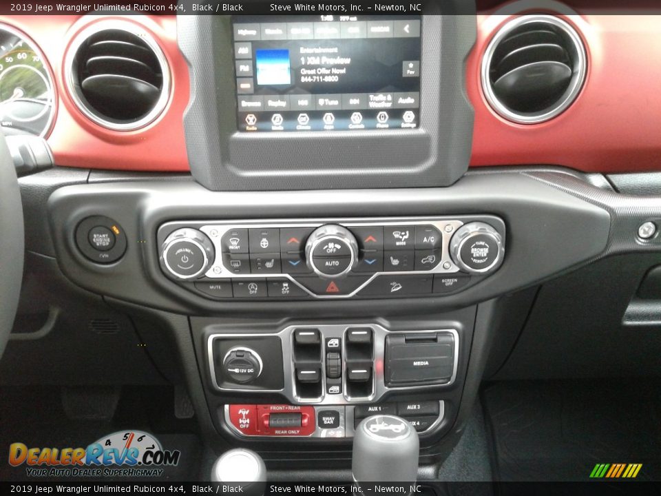 2019 Jeep Wrangler Unlimited Rubicon 4x4 Black / Black Photo #20