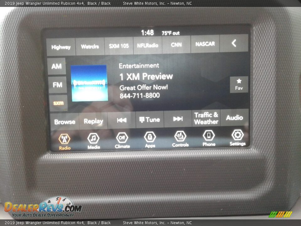 2019 Jeep Wrangler Unlimited Rubicon 4x4 Black / Black Photo #21