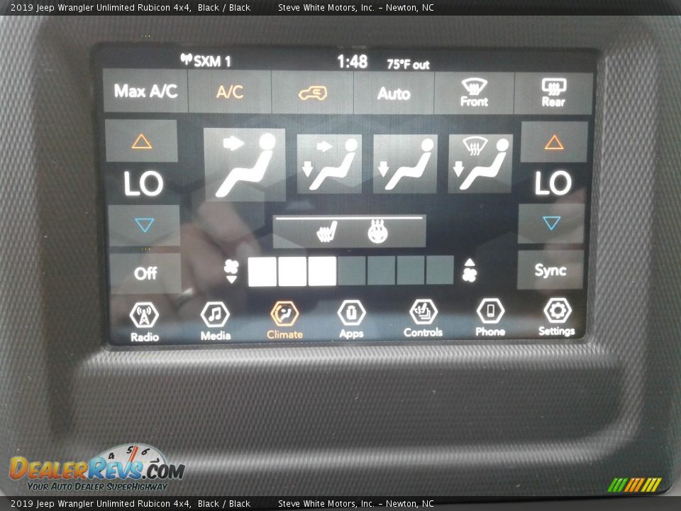 2019 Jeep Wrangler Unlimited Rubicon 4x4 Black / Black Photo #23