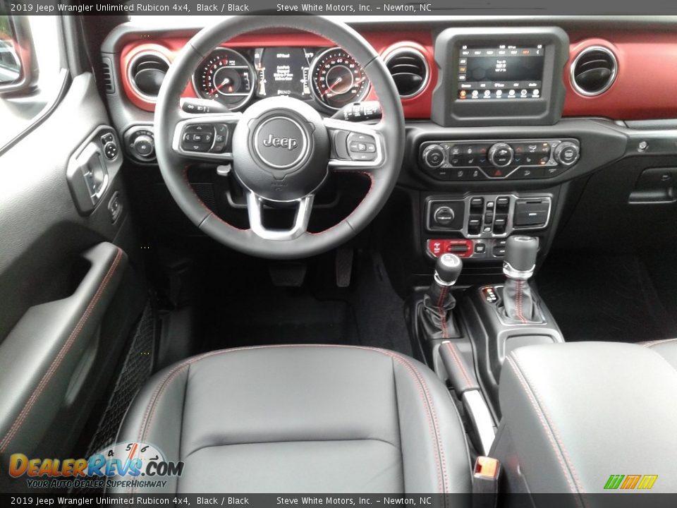 2019 Jeep Wrangler Unlimited Rubicon 4x4 Black / Black Photo #29