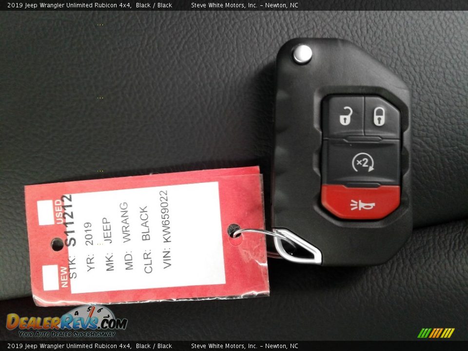 2019 Jeep Wrangler Unlimited Rubicon 4x4 Black / Black Photo #30