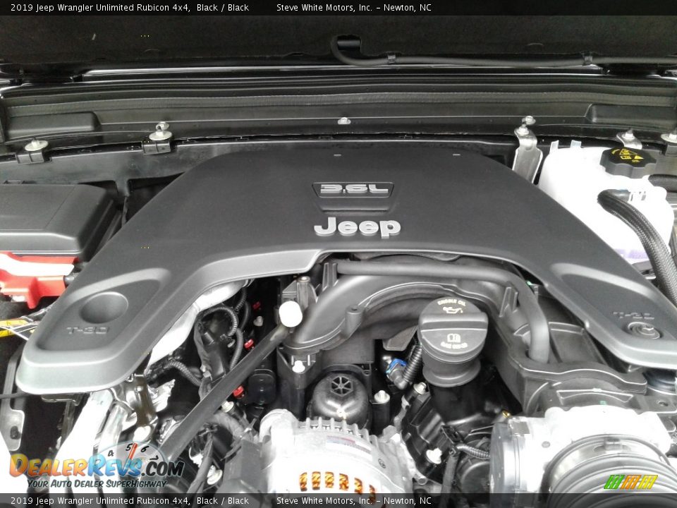 2019 Jeep Wrangler Unlimited Rubicon 4x4 Black / Black Photo #31