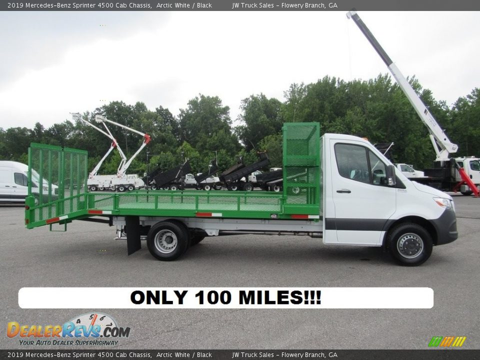 2019 Mercedes-Benz Sprinter 4500 Cab Chassis Arctic White / Black Photo #6
