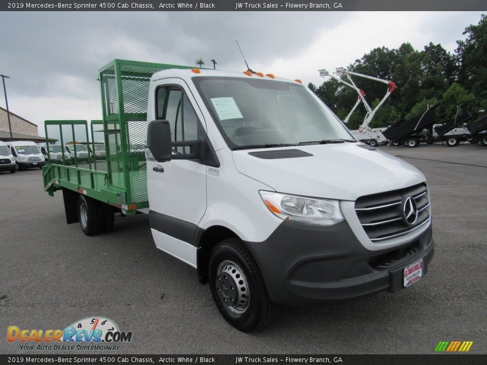 2019 Mercedes-Benz Sprinter 4500 Cab Chassis Arctic White / Black Photo #7