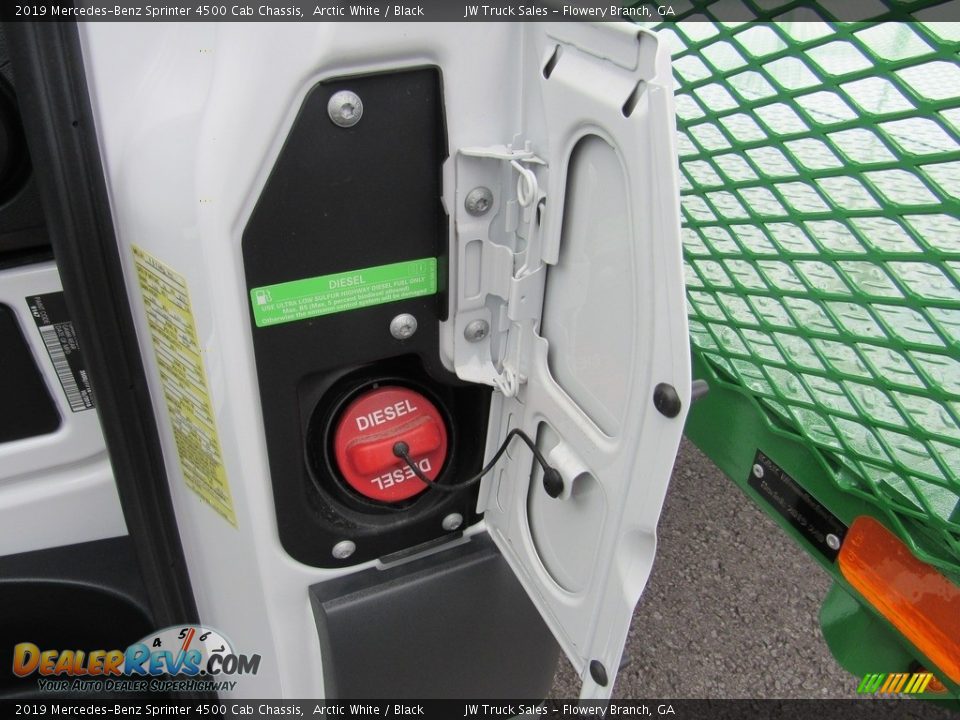 2019 Mercedes-Benz Sprinter 4500 Cab Chassis Arctic White / Black Photo #19