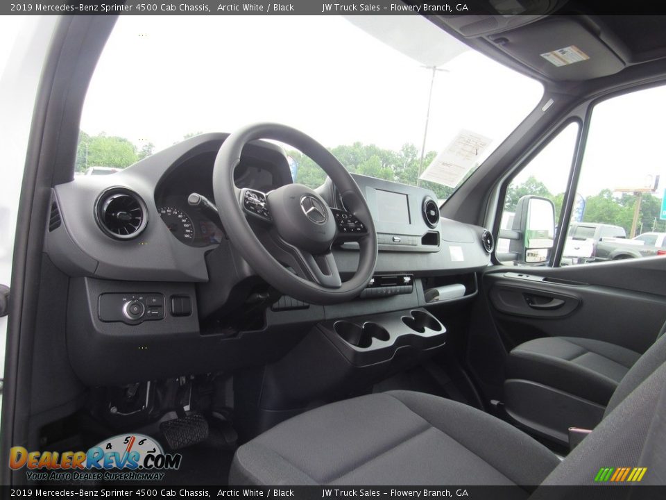 2019 Mercedes-Benz Sprinter 4500 Cab Chassis Arctic White / Black Photo #20