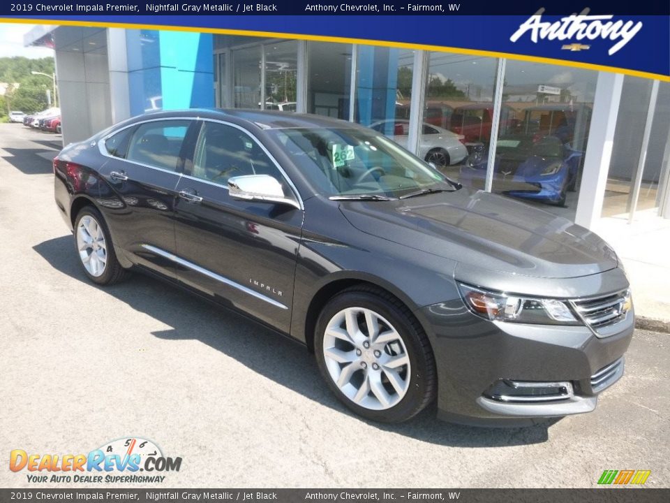 2019 Chevrolet Impala Premier Nightfall Gray Metallic / Jet Black Photo #1