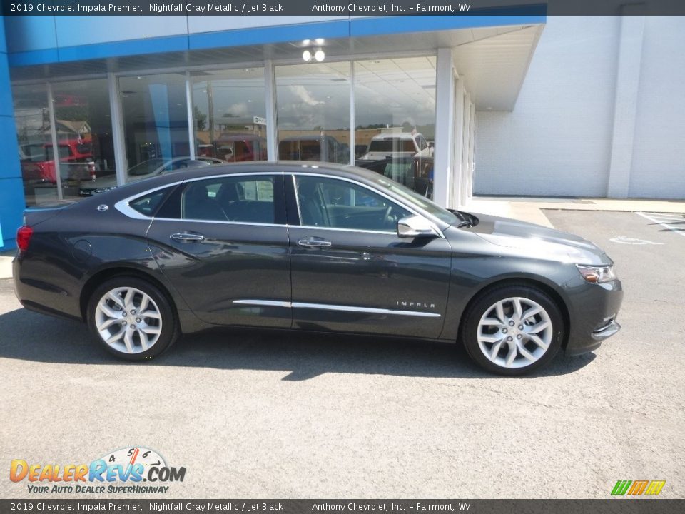 2019 Chevrolet Impala Premier Nightfall Gray Metallic / Jet Black Photo #3