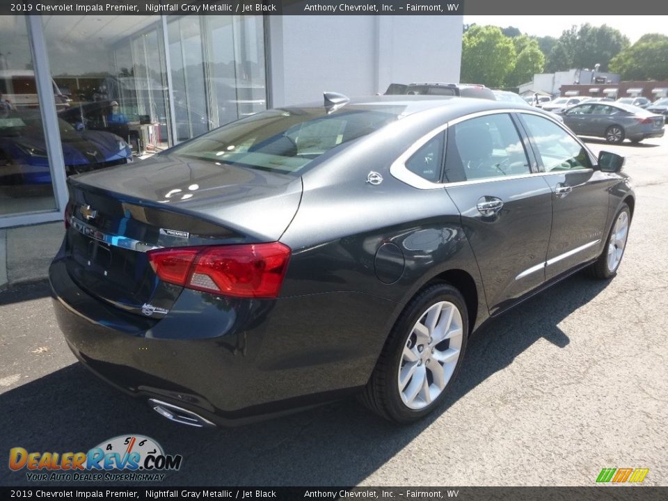 2019 Chevrolet Impala Premier Nightfall Gray Metallic / Jet Black Photo #4