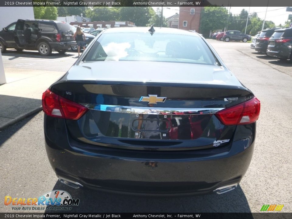 2019 Chevrolet Impala Premier Nightfall Gray Metallic / Jet Black Photo #5