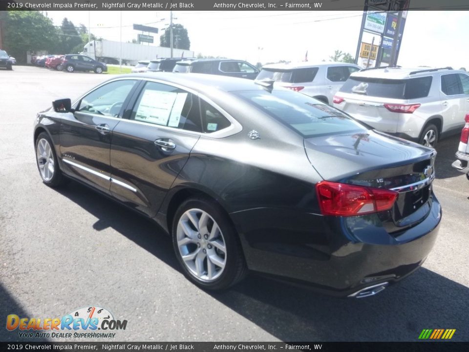 2019 Chevrolet Impala Premier Nightfall Gray Metallic / Jet Black Photo #6