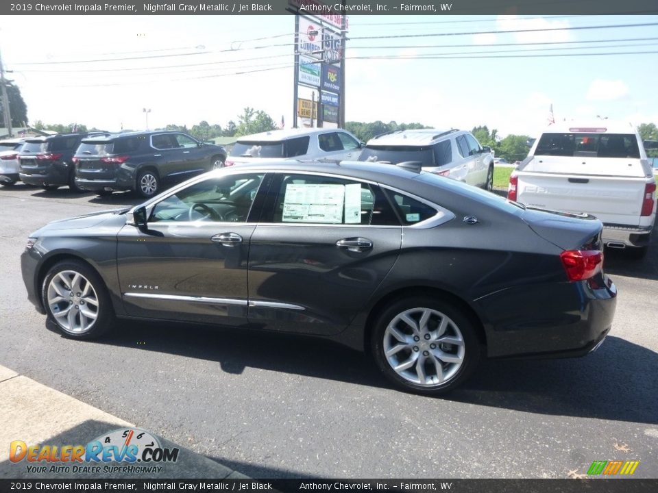 2019 Chevrolet Impala Premier Nightfall Gray Metallic / Jet Black Photo #7