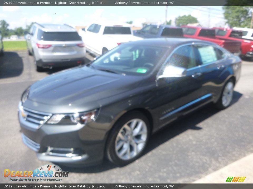 2019 Chevrolet Impala Premier Nightfall Gray Metallic / Jet Black Photo #8