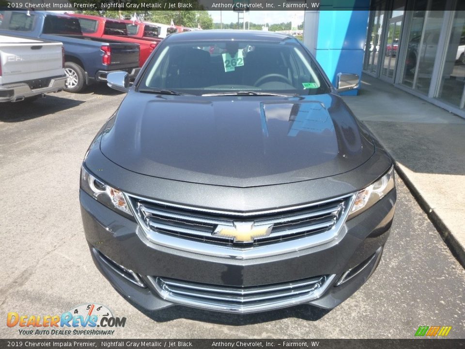 2019 Chevrolet Impala Premier Nightfall Gray Metallic / Jet Black Photo #9