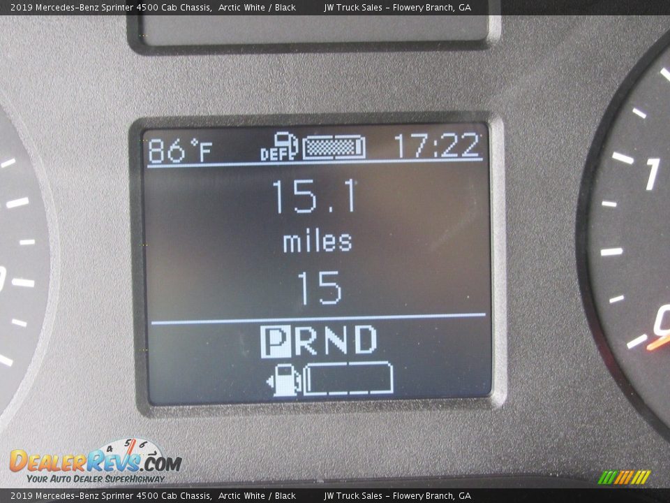 2019 Mercedes-Benz Sprinter 4500 Cab Chassis Arctic White / Black Photo #32