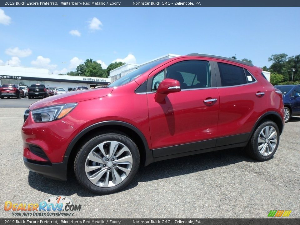 2019 Buick Encore Preferred Winterberry Red Metallic / Ebony Photo #1
