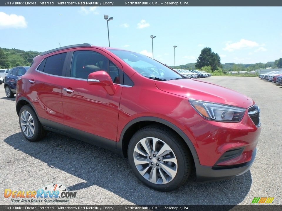 2019 Buick Encore Preferred Winterberry Red Metallic / Ebony Photo #3