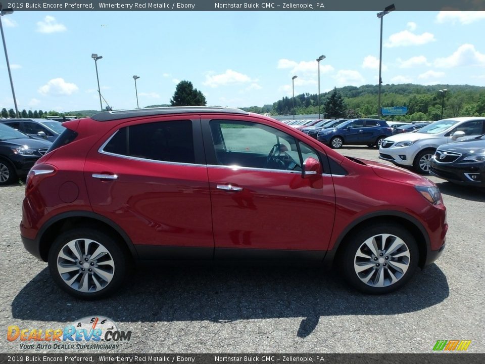 2019 Buick Encore Preferred Winterberry Red Metallic / Ebony Photo #4