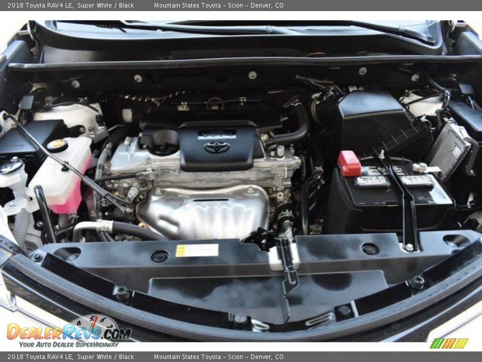 2018 Toyota RAV4 LE Super White / Black Photo #27