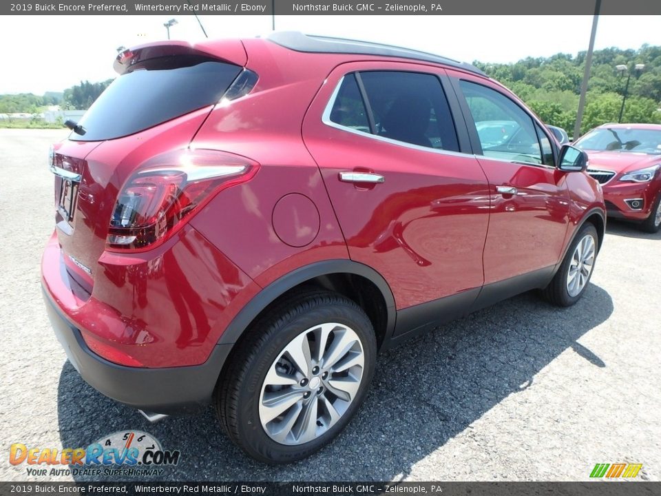 2019 Buick Encore Preferred Winterberry Red Metallic / Ebony Photo #5