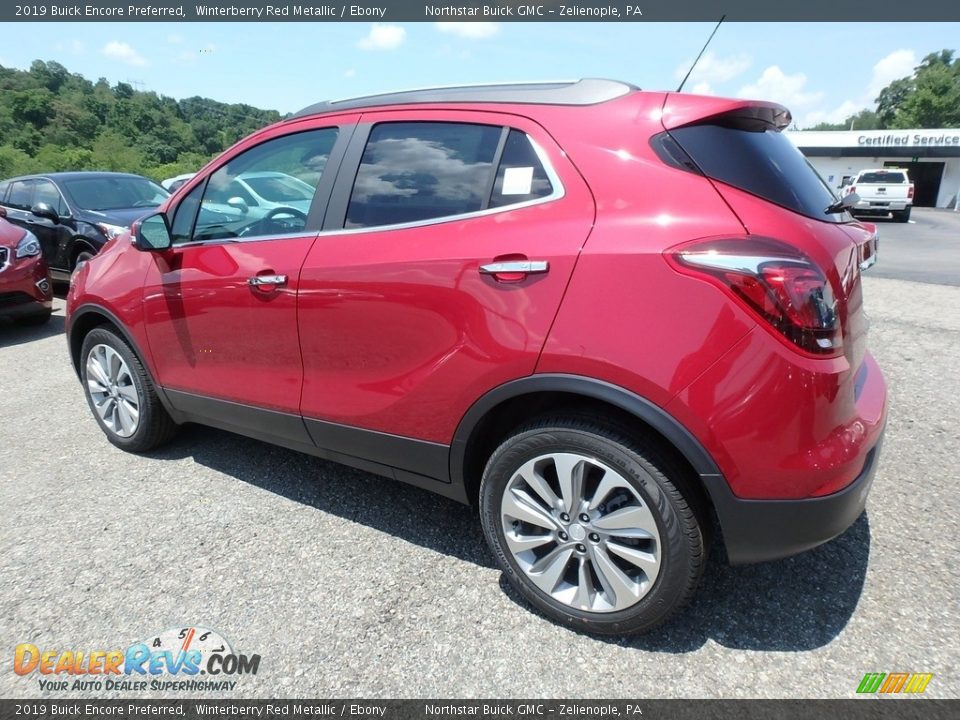 2019 Buick Encore Preferred Winterberry Red Metallic / Ebony Photo #8