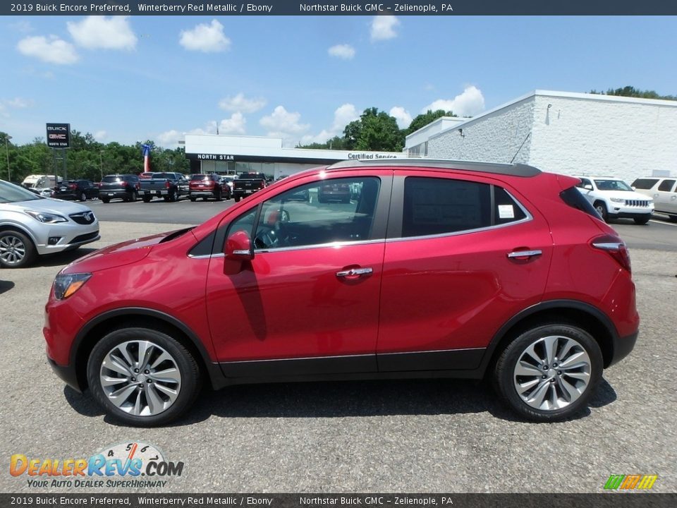 2019 Buick Encore Preferred Winterberry Red Metallic / Ebony Photo #9