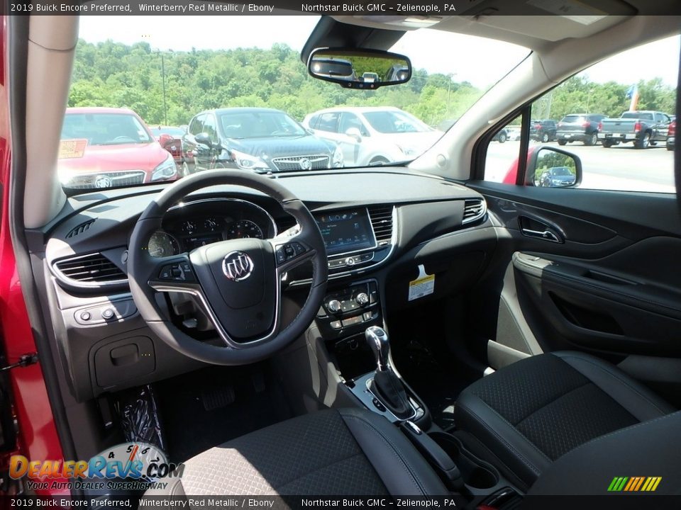 2019 Buick Encore Preferred Winterberry Red Metallic / Ebony Photo #13