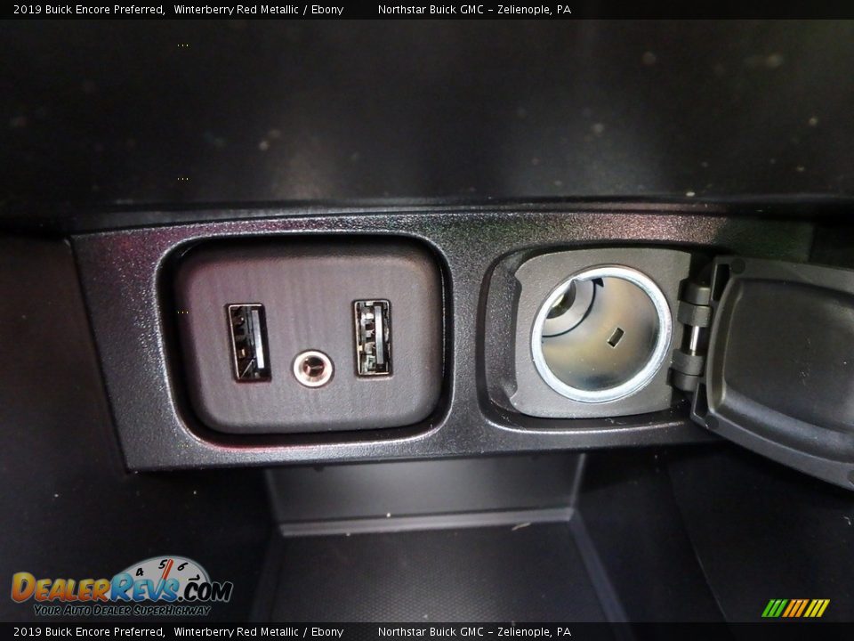 2019 Buick Encore Preferred Winterberry Red Metallic / Ebony Photo #18