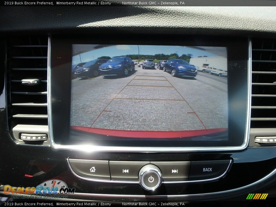 2019 Buick Encore Preferred Winterberry Red Metallic / Ebony Photo #20